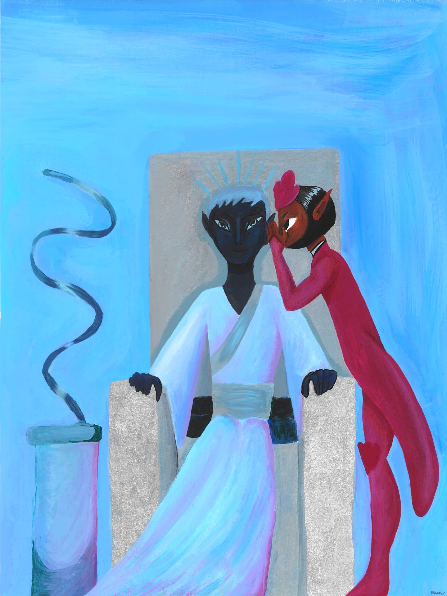 The Counsel of Magenta | Art Print