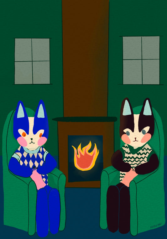 Crafty Cats Print